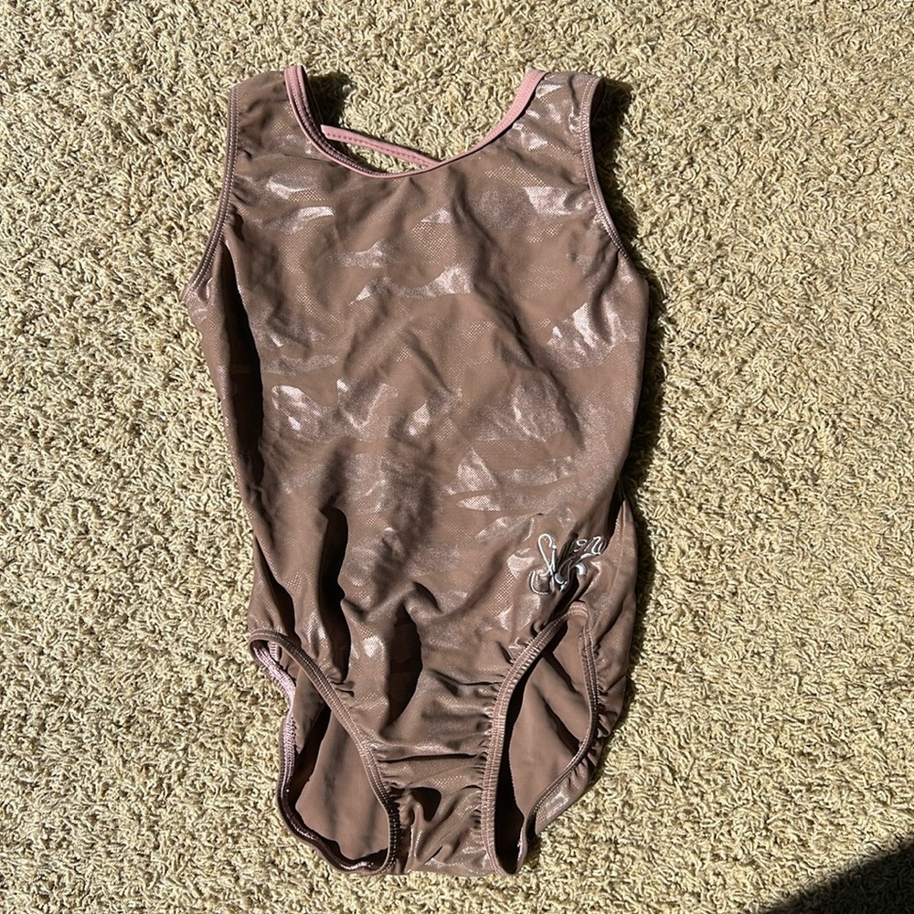 girls gymnastics leotard GK Simone Biles size: adult small